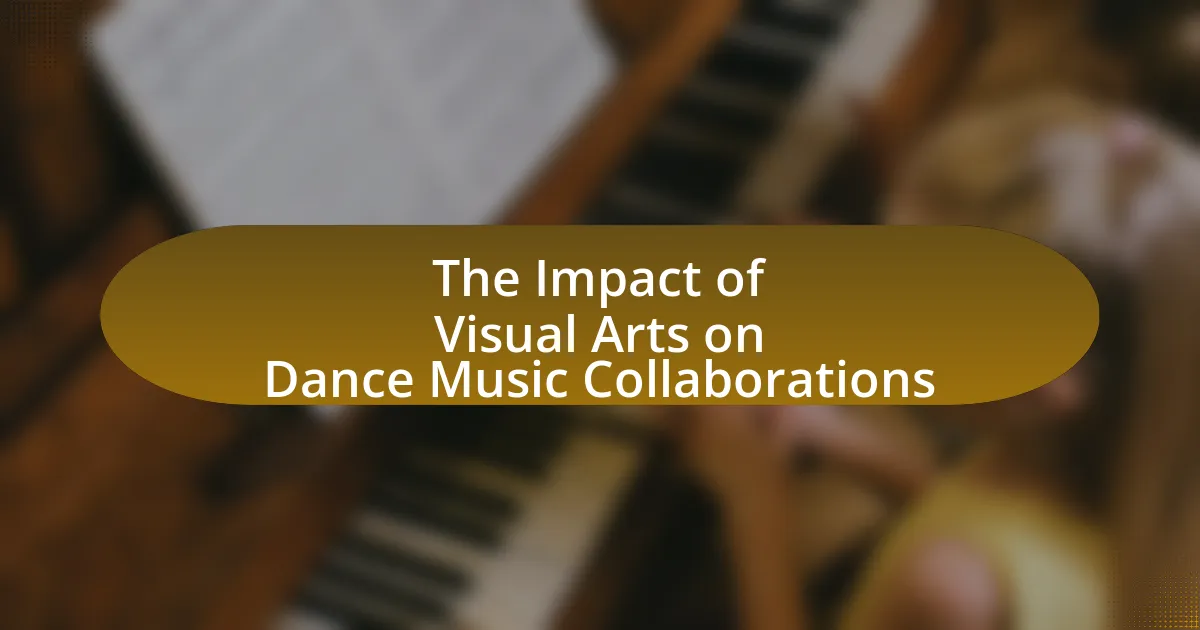 The Impact of Visual Arts on Dance Music Collaborations